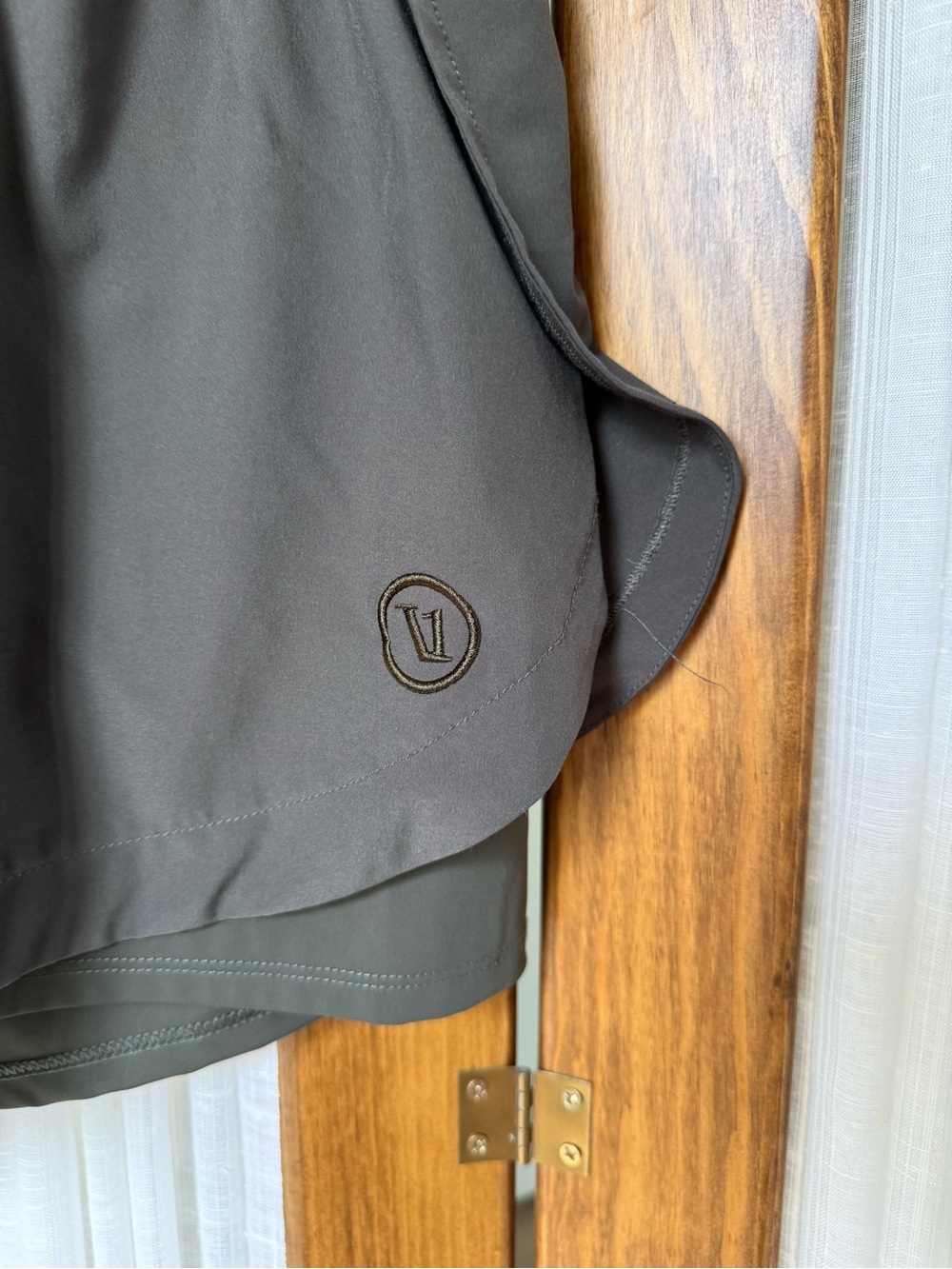 Vuori Olive Layered Athletic Shorts - Picture 2 of 7